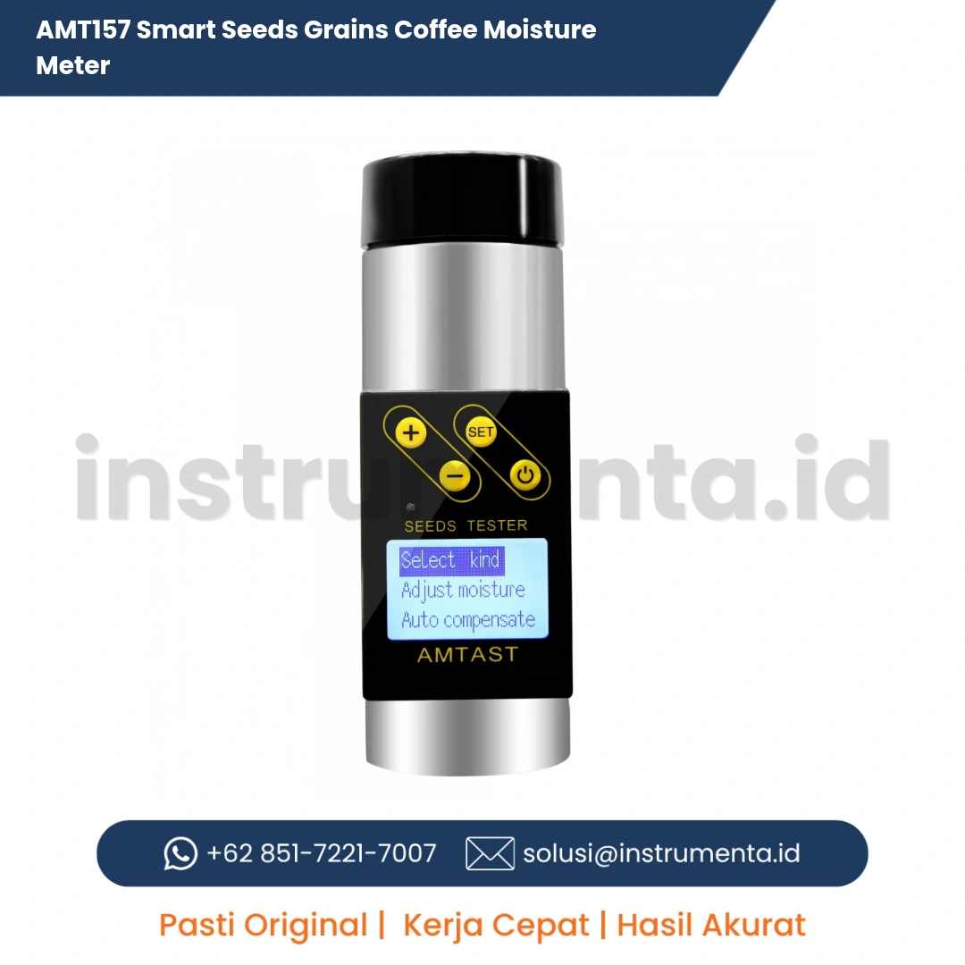 Jual AMT157 Smart Seeds Grains Coffee Moisture Meter Alat Ukur Kadar Air Biji Kopi dan Sereal Digital Pintar